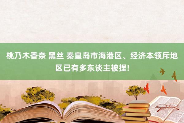 桃乃木香奈 黑丝 秦皇岛市海港区、经济本领斥地区已有多东谈主被捏!